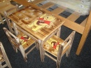 dětský nábytek medvídek pu stolek 